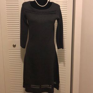 Liz Claiborne gray dress